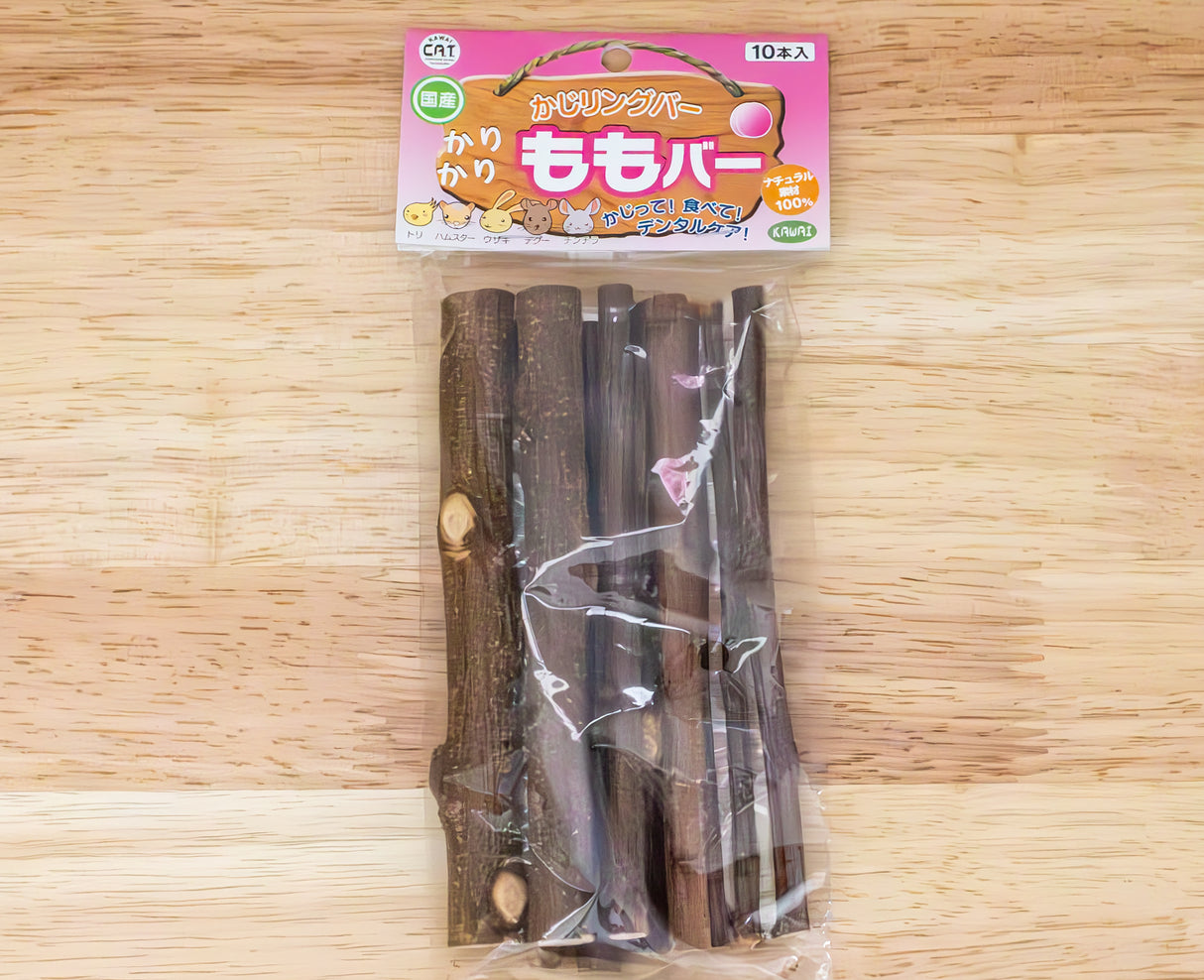 かじり木 おもちゃ カリカリりももバー