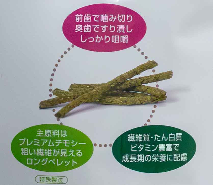 うさぎフード(ペレット) 惠グロース(子供用)