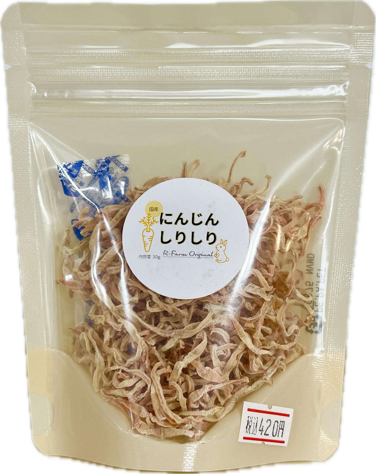 うさぎのおやつ　にんじんシリシリ　30g 　オリジナル
